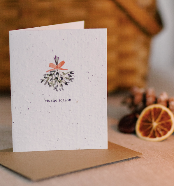 Plantable Holiday Card: 'Tis The Season