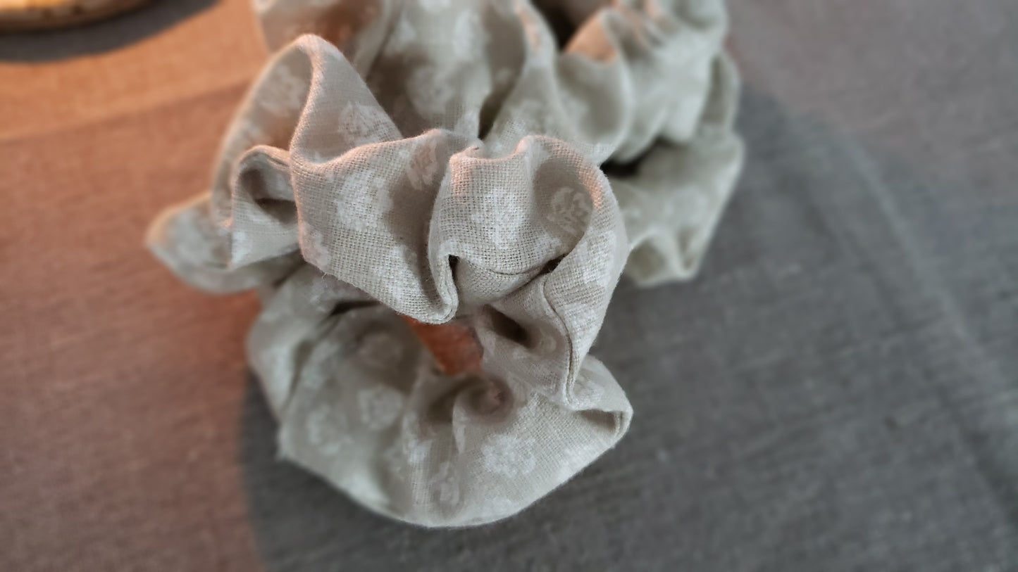 Linen Hair Tie - Handmade