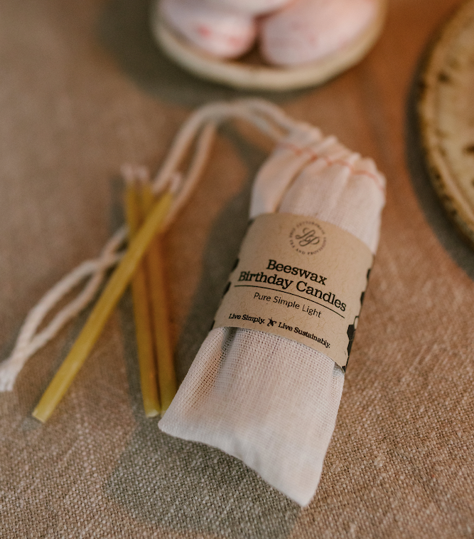 Birthday Candles | 100% Pure Canadian Beeswax