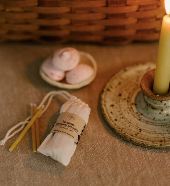 Birthday Candles | 100% Pure Canadian Beeswax